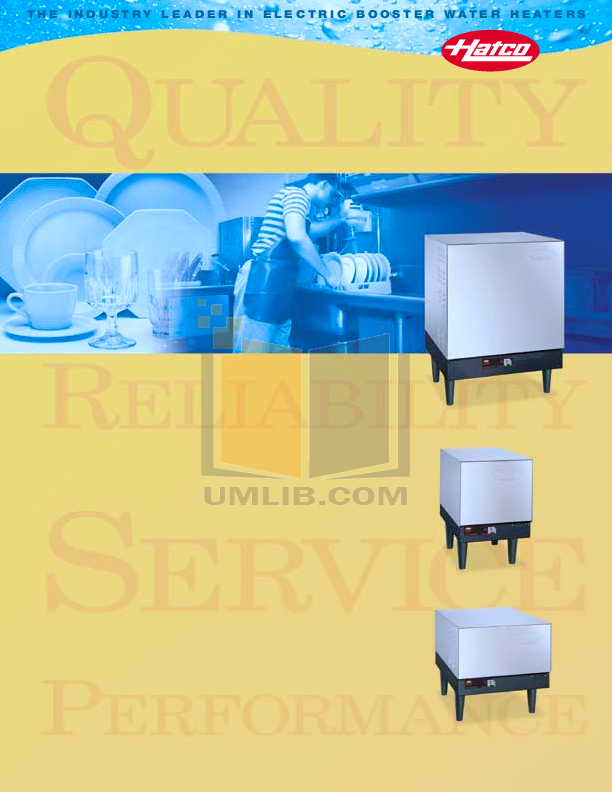 Download free pdf for Hatco S-45 Other manual